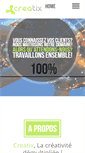 Mobile Screenshot of creatix.be