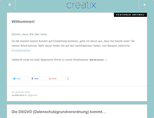 Tablet Screenshot of creatix.org