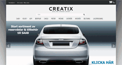 Desktop Screenshot of creatix.se